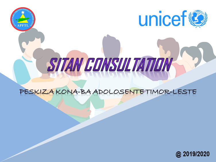 UNICEF-APFTL sei aprezenta rezultadu Peskiza SitAn Consultation ba Munisipiu